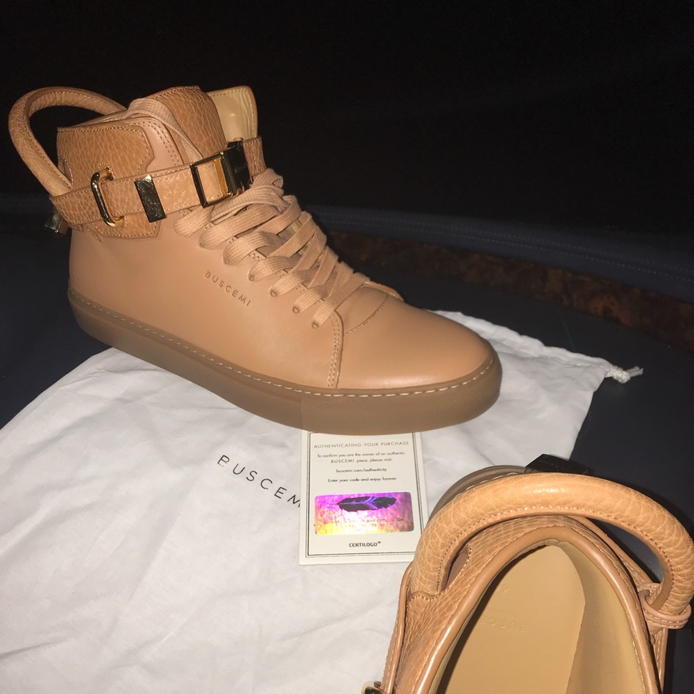 Buscemi 100mm bis/lea peanut